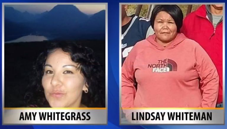 Lindsay Whiteman and Amy Sue Whitegrass