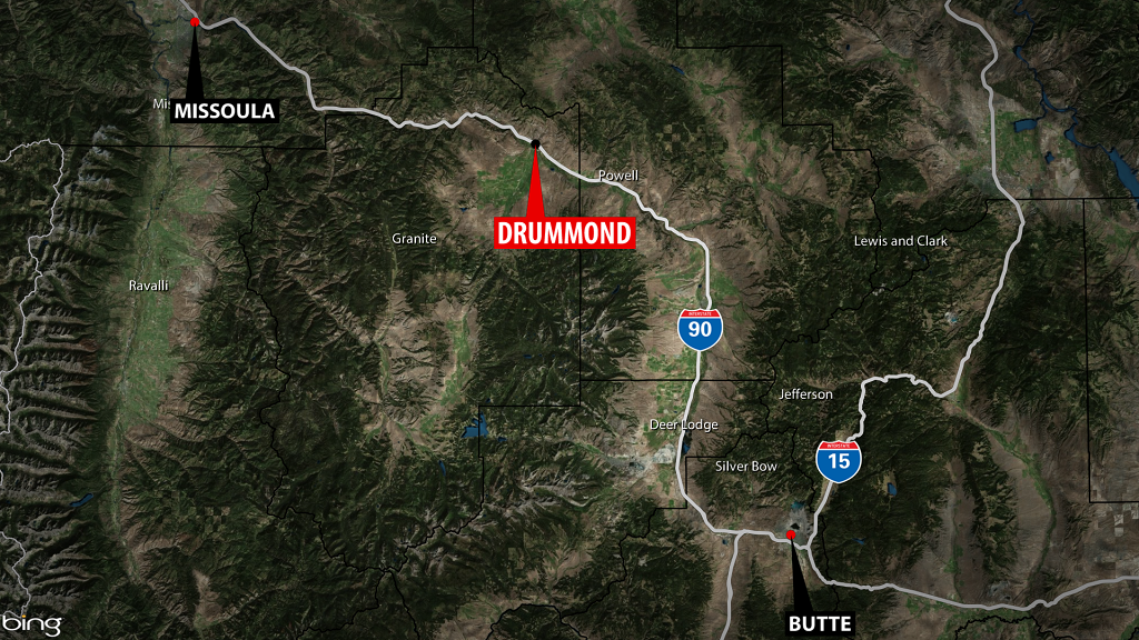 Drummond Fatal Accident Map