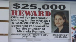 fenner, miranda reward poster